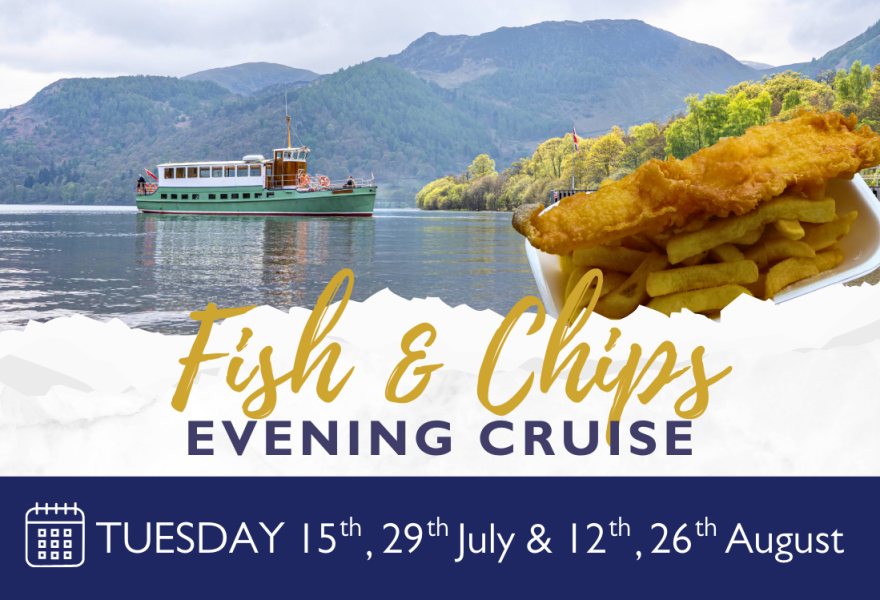 Fish and Chip Supper Cruises from Glenridding