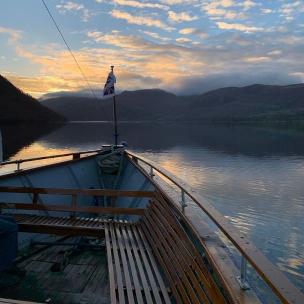 Autumn sunsets on this beautiful lake... 